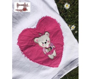 Stickdatei - zARTbesaitet - Schwimmbärin